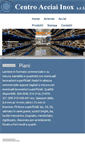 Mobile Screenshot of centroacciainox.it